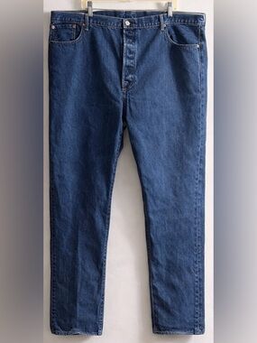 Levi’s 505 Jeans Men’s 48x34 Dark Wash Classic Fit Straight Leg